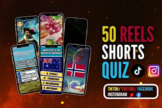 create quiz tiktok, trivia quiz videos, any quiz video for tiktok, youtube short