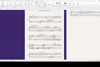 create music sheet from any song