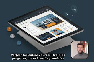 create elearning udemy course video ai avatar training video narration heygen