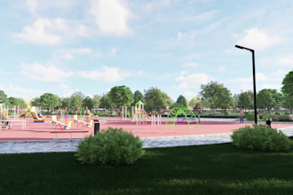 do green zone, park animation, garden design