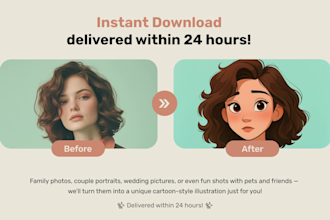 turn your photo into a disney or pixar style cartoon