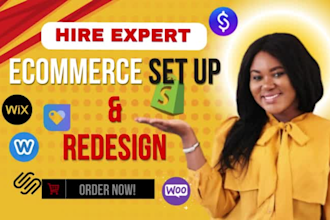 set up a store for weebly strikingly and squarespace website ecommerce store