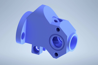 design 2d and 3d models for 3d printing using  inventor