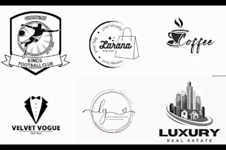 design a luxurious and premium brand logo