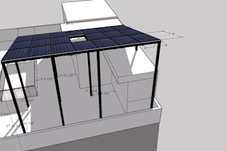 do 3d designs project management for solar system in which I am professional