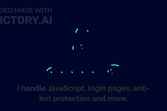 scrape any website or automate data extraction with python