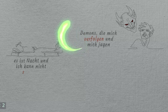make hand drawn animated lyric video