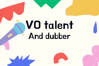 do indonesia voice over and dubbing character