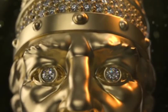 stunning 3d jewelry design for printing , rendering