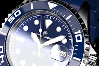create 3d watch animation 3d watch rendering 3d watch design watch animation