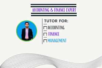 be your tutor for accounting and management subjects