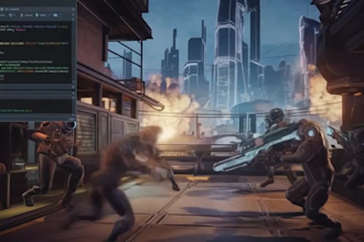 create a cinematic unreal engine animation, game trailer, 3d character animation