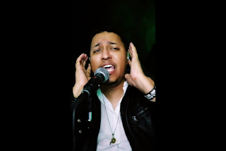 sing and record your song in english, japanese or portuguese
