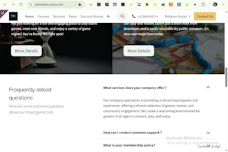 make professional website by using odoo