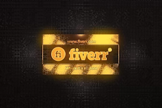 create 3d gold treasure with your logo