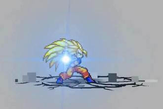 create pixel art characters, sprites, game assets, backgrounds, animations