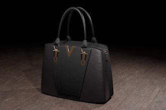 create realistic 3d bag animation, 3d fashion bag, 3d bag modeling