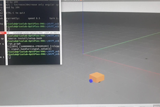 program your robot using ros and run its simulation in gazebo or webots