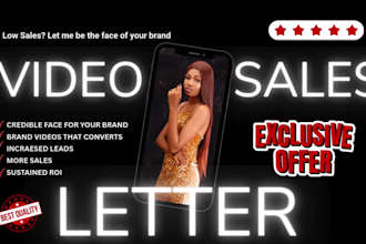 create a video sales letter vsl, that sells and converts