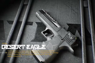 render 3d gun model 3d fps animation 3d shooting game 3d viewmodel animation