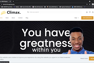 develop a wordpress business website or portfolio website