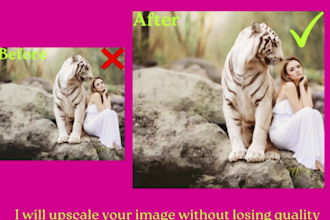 enlarge image fix blurry enhance sharpen in 5 hour