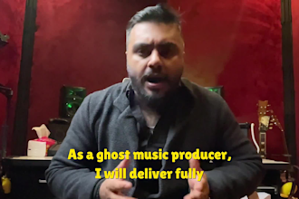 produce , mix and master song with copyrights professionally
