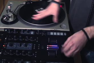 record dj scratches on your music