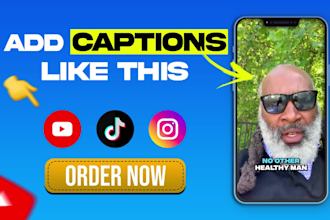 add professional synced subtitles or captions to your video