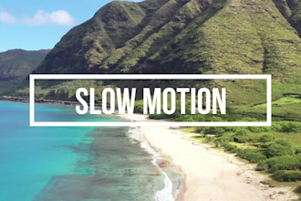 edit and provide drone footage with background music