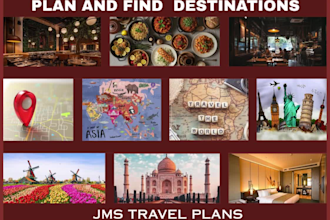 create a personalized travel itinerary anywhere