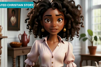 create stunning ai generated christian story, ai bible video from bible stories