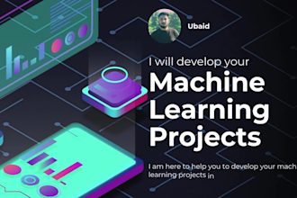 develop machine learning, nlp and ai projects in jupyter notebook