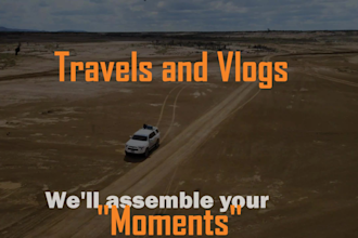 edit travel and vlog videos for you