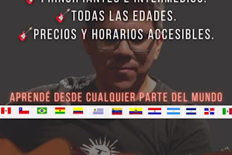 be your guitar teacher, I will teach guitar lessons