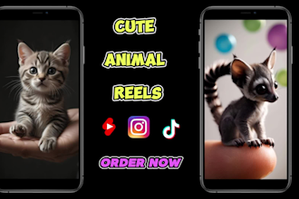 create viral ai generated animal shorts, reels, or tiktoks videos