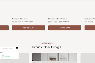 design furniture website, furniture store, shopify store, home decor, furniture