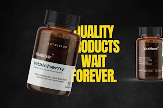 design premium custom cbd supplement labels and professional packaging for your