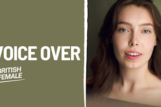 provide an english female voiceover with rp accent
