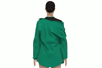 create 3d fashion garments in clo3d and marvelous designer