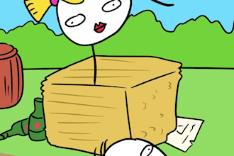 create simple stickman 2d animation