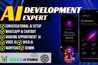 develop whatsapp ai agent, ai calling agent whatsapp chatbot, ai voice agent