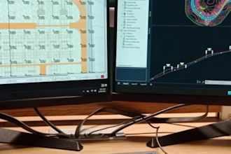 make topographic survey and contour maps from topo data