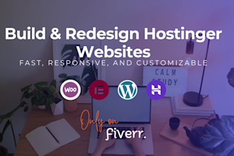 build or design hostinger website redesign hostinger wordpress