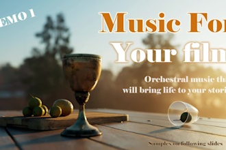 compose music for your films, trailers, and any videos