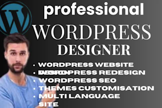 create or redesign a hostinger wordpress website with SEO optimization