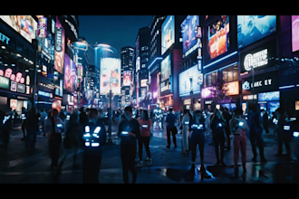create custom ai generated movie or video game trailer