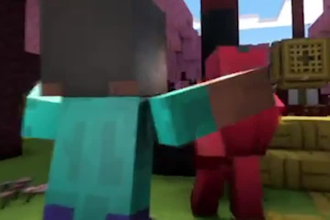 minecraft 3d animation and character animation for shorts