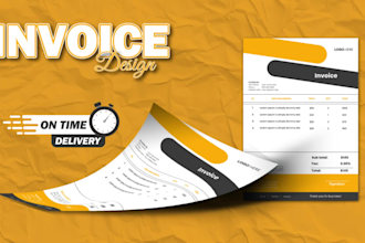 generate auto calculated invoice designs