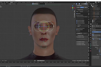advance rig,arkit 52 blendshapes,iclone,ik fk rig,3d animaze,autopro rig,ue5 rig
